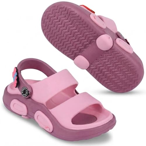 Image of Foot Trends Soft EVA Kids Sandals | Lightweight with Adjustable Strap | Soft Cushioning Sandals for Kids Boys and Girls