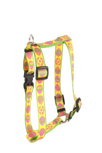 Yellow Dog Design Roman Harness, Small/Medium, Easter Eggs