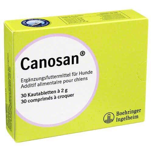 Preisvergleich Produktbild CANOSAN Kautabletten vet. 30 St