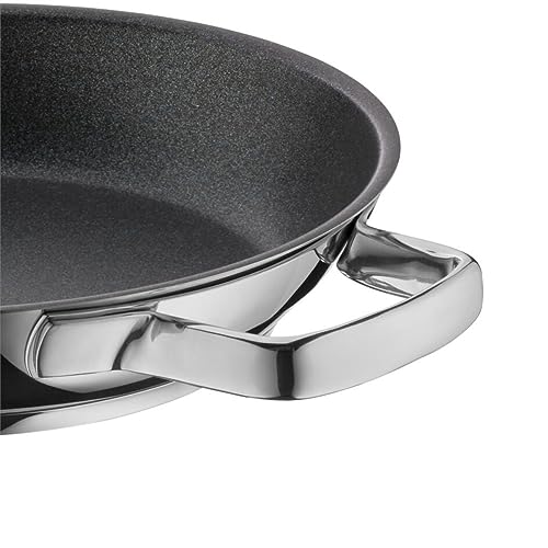 Foto von WMF Permadur Advance Servier-/ Bratpfanne 28 cm Induktion, Edelstahlpfanne, Servierpfanne Cromargan Edelstahl beschichtet, backofenfest