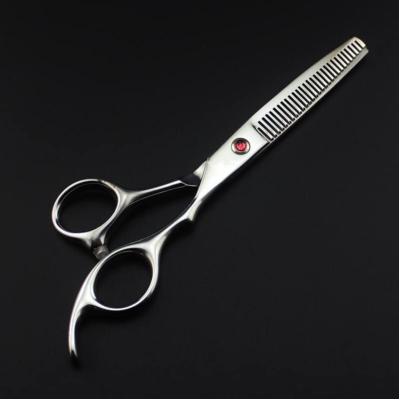 Haarschneideschere, 6 Zoll Professionelle 440C Haarschneideschere Set Schneiden Friseur Haarschnitt Schere Effilierschere Friseurschere,