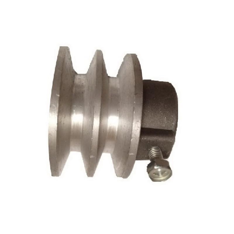 MAMIGA POLEA ALUMINIO 2 CANALES 19 mm