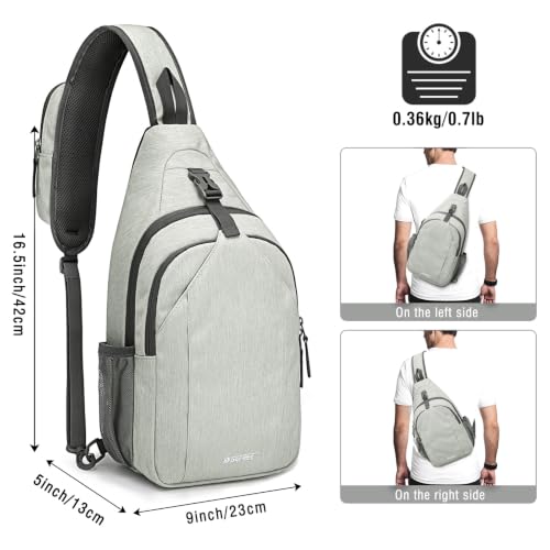 Image of G4Free Sling Bag for Men Women, RFID Blocking Crossbody Bag, Daily, Travel