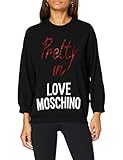 love pullover h&m  Love Moschino Women\'s Pullover Sweater, Black, 40