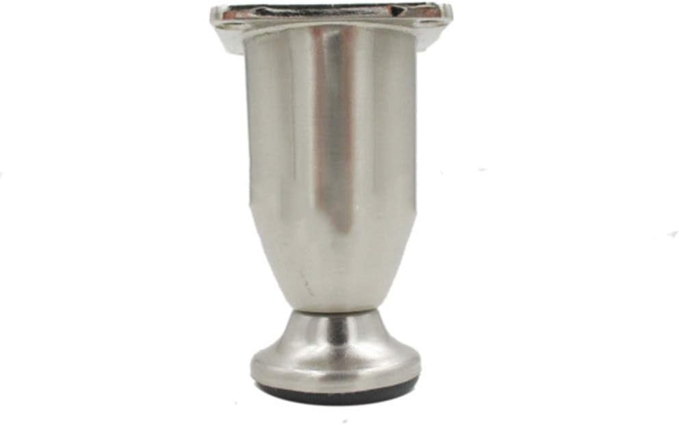 Furniture Legs Metal Table Legsniture Feet Zinc Alloy Kitchen Feet Replacementniture Risers Legs Couch Legs Sofa Desk Legs Bed Cabinets Risers with Screws 4Pcs/10Cm