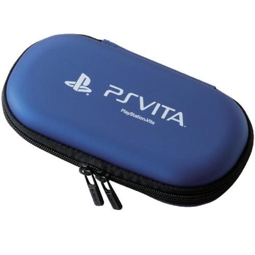 ELECOM PS Vita semi-hard case Blue　[PlayStation Official license]