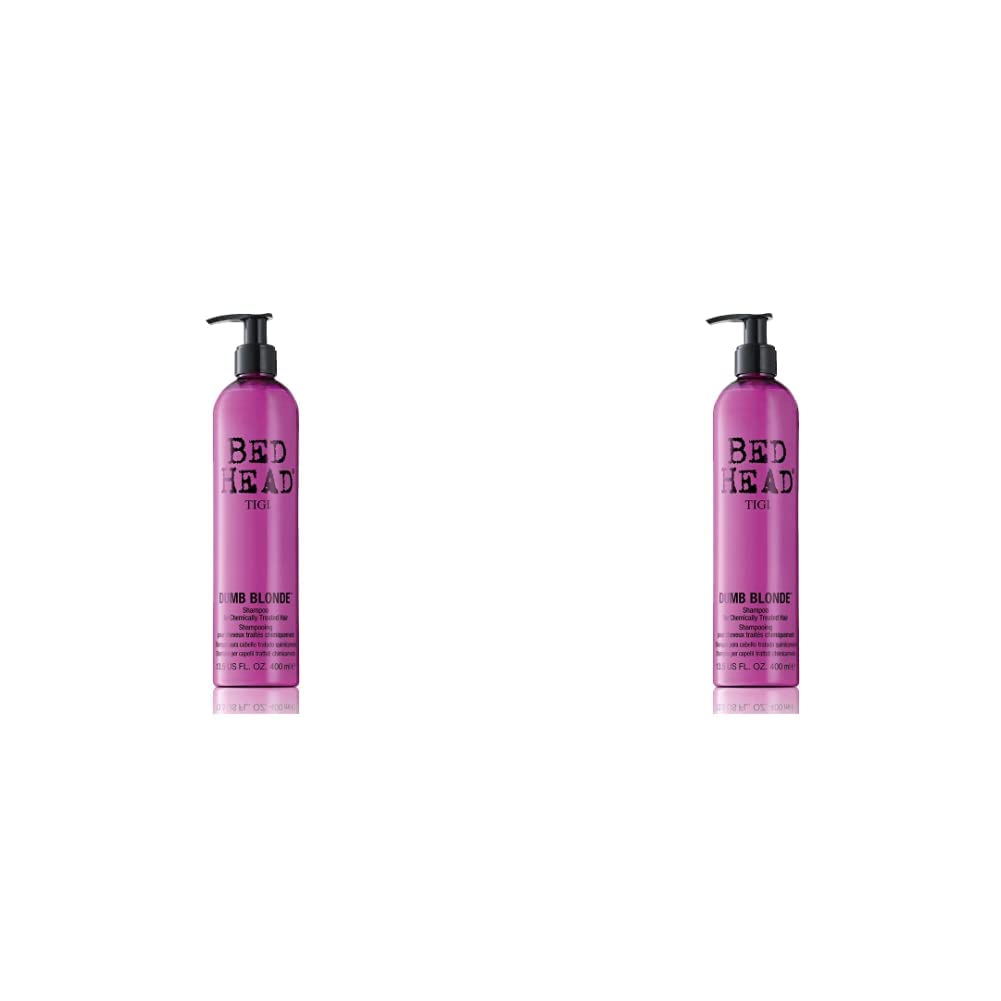 Bed Head TIGI Dumb Blonde Shampoo, 13.5 Fluid Ounce (Pack of 2)