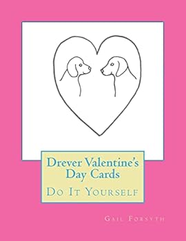 Paperback Drever Valentine's Day Cards: Do It Yourself Book