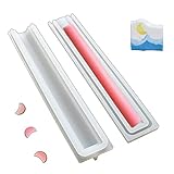 X-Haibei Moon Tube Column Silicone Soap Mold Embed Soap Making Supplies