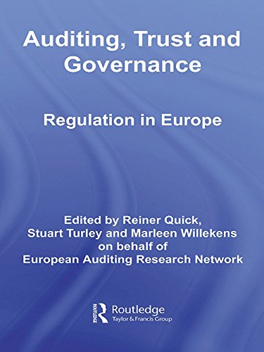 Auditing, Trust and Governance: Developing Regulation in Europe (English Edition)