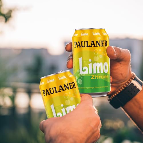 Paulaner Limo Zitrone Erfrischungsgetränk Zitronengeschmack EINWEG (24x0,33l)