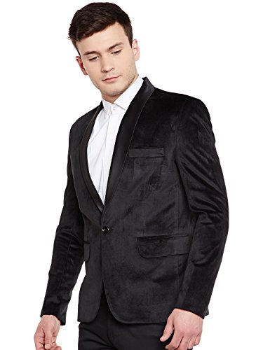 Image of WINTAGE Men's Premium Velvet Notch Lapel Tuxedo Coat Blazer Jacket