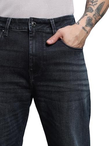 Image of Jack & Jones Men's Regular Fit Jeans | High Rise | Jeans for Men
