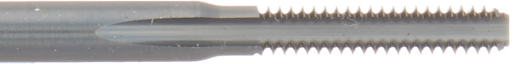 Kodiak Cutting Tools KCT200253 USA Made 4-40 Bottom Threading Tap, Nitride and Steam Oxide, Ground Threads, High Speed Steel, H2 Limit, 3 Flute