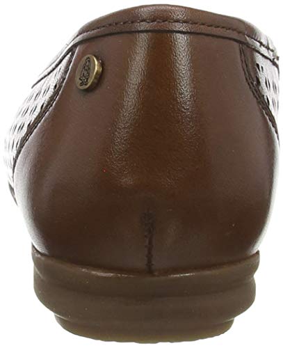 Hush Puppies Women's Closed Toe Ballet Flats, Brown Tan Tan, 7 #TOP2