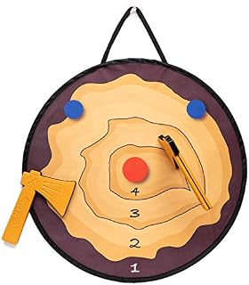 JumpOff Jo Foam Axe Throwing Game – LumberJo – Indoor & Outdoor Fun
