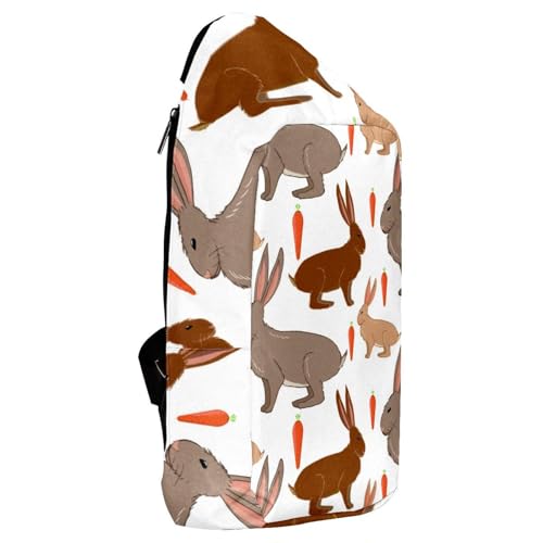 Mochila bandolera compacta de 16cm de ancho que alivia el peso en viajes y caminatas 4