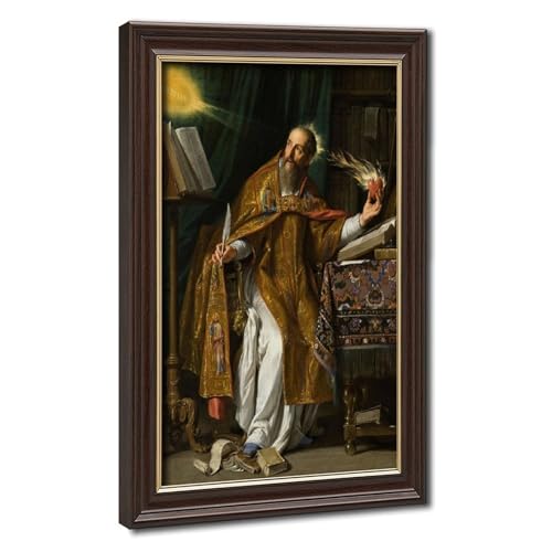 Impression sur toile Saint Augustine pour habiller un petit mur de bureau vide