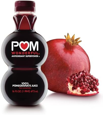 POM Wonderful 100% Pomegranate Juice, 16 Ounce Bottle