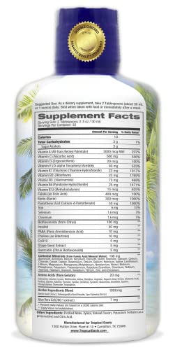 Premium Liquid Multivitamin for Men | Sugar Free Men’s Multi-Vitamin | 100+ Vitamins, Minerals & Amino Acids to Support Muscle, Heart, Brain Health & Energy | 98% Absorption Rate | Non-GMO | 32 Serv - Image 3