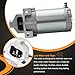HQPASFY Electric Starter Motor Compatible with Generac 432CC Engine 7kW Core Power Generators Starter Motor, Replace # 0H58410154