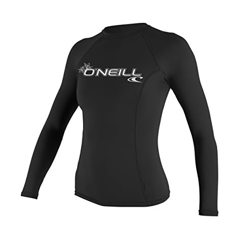O'Neill Wetsuits Damen Basic Skins Long Sleeve Rash Guard Vest Cover