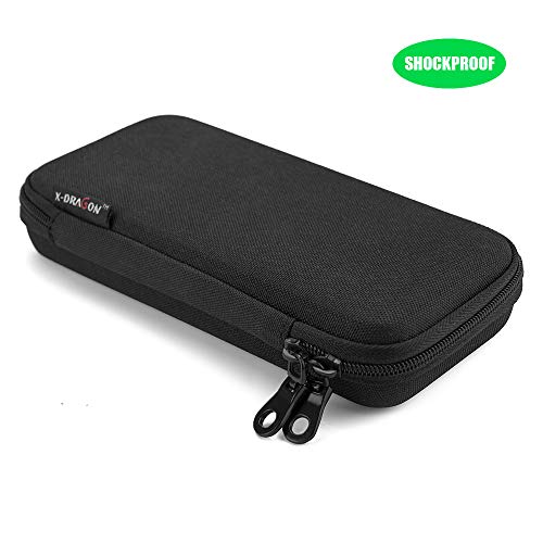 X-DRAGON - Funda protectora (para batería externa de smartphone, universal, capacidad de 200 x 105 x 30 mm), color negro