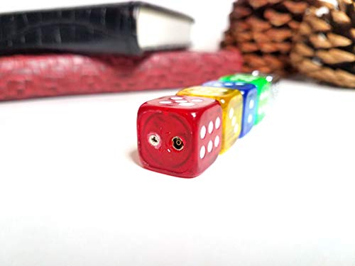 Encendedor recargable forma dados sin butano miniatura 5