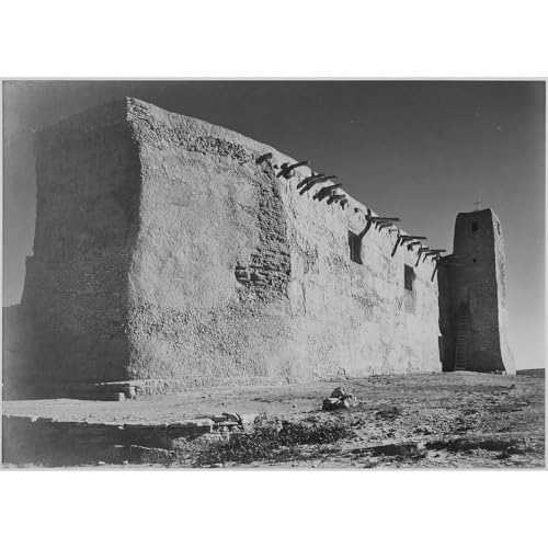 Articulozy Impression Giclée Adams Église Acoma Pueblo Enroulée 101x127cm
