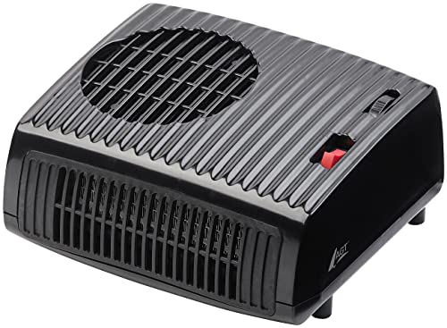 AGT Auto Heizlüfter: Elektrischer Keramik-Zusatzheizlüfter, 2 Heizstufen,...