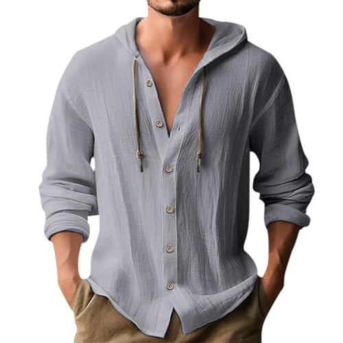 Camisas de hombre de manga corta y corte oversize casual para la playa