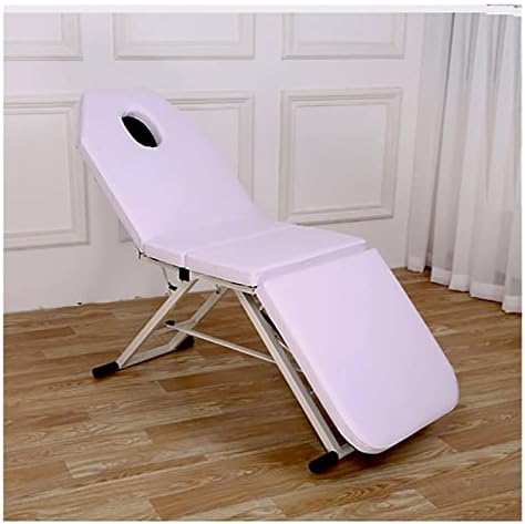 EYHLKM Folding Massage Table Massage Couch Folding-Bed Table Bed Spa Tattoo Couch Beauty Salon 4 Section Massage Table (Color : C, Size : 182 x 60c x 61cm)