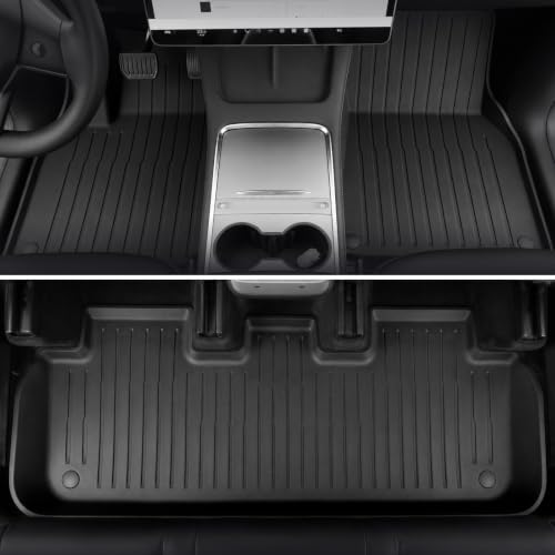 Image of Floor Mats for 2021-2024 Tesla Model Y 5-Seat Accessories