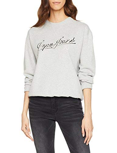 Pepe Jeans ANA PL580741 Felpa, Grigio (Grey Marl