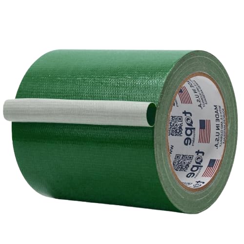 Image of MAT Duct Tape Dark Green Industrial Grade, 5 inch x 60 ft. Waterproof, UV Resistant for Crafts, Home Improvement, Repairs, & Projects