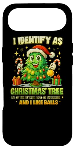 I Identify As A Christmas Tree Lit On The Outside Dead On X}zP[X iPhone Air p