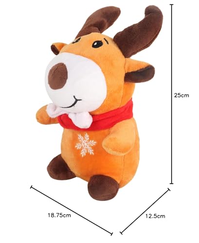 Image of DearJoy Christmas Jingle Reindeer - Brown