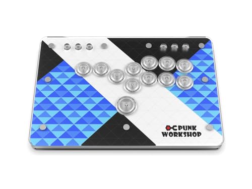 PUNK WORKSHOP MINI BOX パンクワークショップ アケコン レバーレス (カスタム, A)