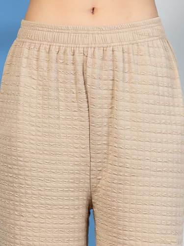 Image of UZARUS Women's Ultra-Soft Baggy Fit /Relaxed Fit Joggers with Side Pockets & Gripped Hem