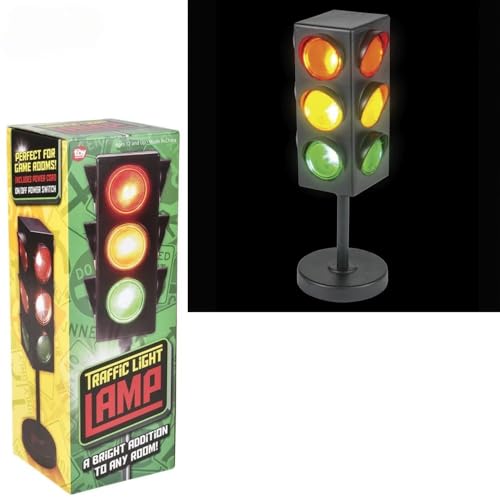 Rhode Island Novelty Eltrali 8 Inch Traffic Light Table Lamp - Image 3
