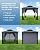 10'x12' Hardtop Gazebo - Aluminum Frame Permanent Pavilion with Curtains and Netting, Outdoor Double Metal Roof, Heavy Duty Poles for Patio, Deck, Backyard, Lawn, Garden Grey