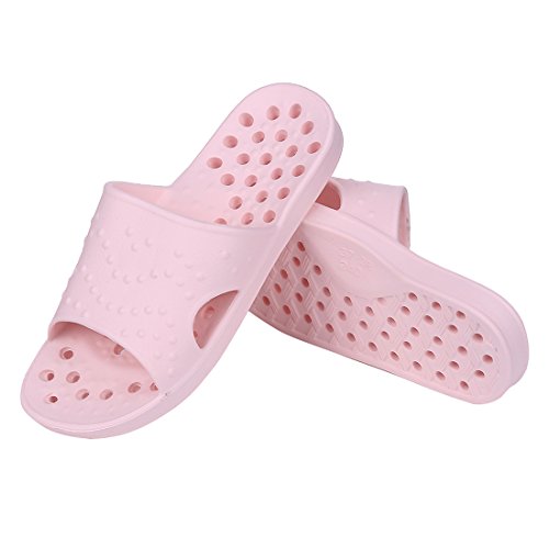 Shevalues 43212-24985 Shower Sandal Slippers Quick Drying Bathroom Slippers Gym Slippers Soft Sole Open Toe House Slippers thumb #1