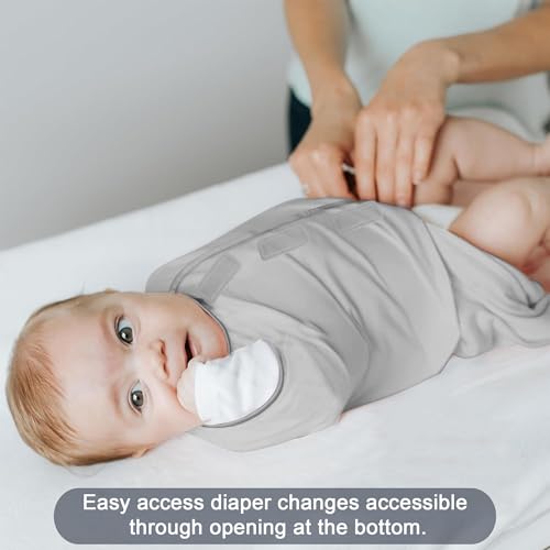 Image of Soft Stretchable Baby Blankets for Newborn Comfortable Cozy Adjustable Swaddle for New Born Baby Swaddle Wrap Cloth (Pack of 1) Grey