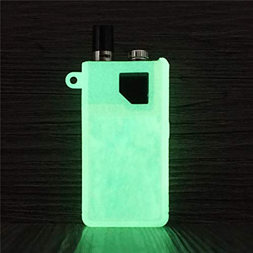 DSC-Mart for Lost Vape Orion Silicone Case, Protective Cover Sleeve Wrap Fits Lost Vape Orion DNA 40W POD Box Mod (Glow Light in The Dark)