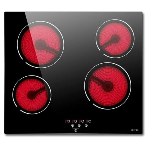 NOXTON 4 Zone Ceramic Electric Hob Cover