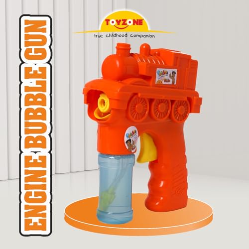 Image of Toyzone Chhota Bheem Engine Bubble Gun-Portable Bubble Maker | Bubble Machine | Outdoor & Indoor Activity Toy |Colorful Bubbles | Cool Bubble Toy for Girls & Boys