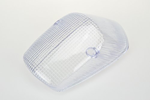 TOPZONE Brake Taillight Len/Rear Lamp Lens only Fit For HON-DA 1998-2003 VT750, ACE-750, DELUXE 750 (Transparent)