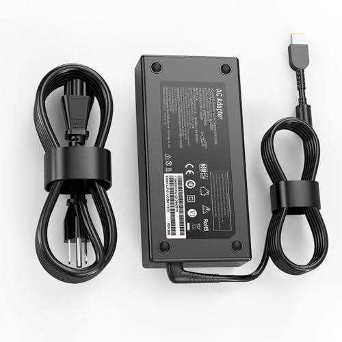 170W Charger for Lenovo ThinkPad P50 P51 P52 P53 P70 P71 P73 T15g W540 W541 T540P P15 P17 P15V P15G T15P P1 Power Laptop Adapter Supply