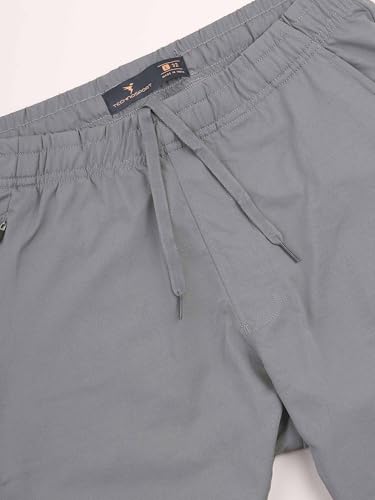 Image of TECHNOSPORT Men's Slim Fit Mid Rise Active Track Pant - (MPOR85-P) Pack of 1