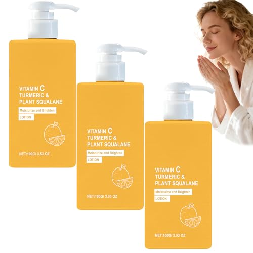 Lotion vitamine C et curcuma pour votre routine corps et visage